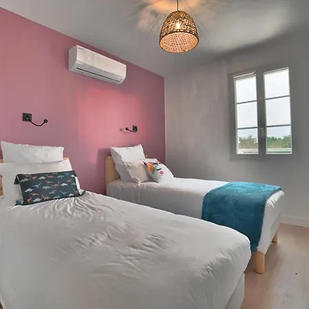 Le Pacha Maison Avec Piscine/parking/wifi/plages 5kms * Les Mathes