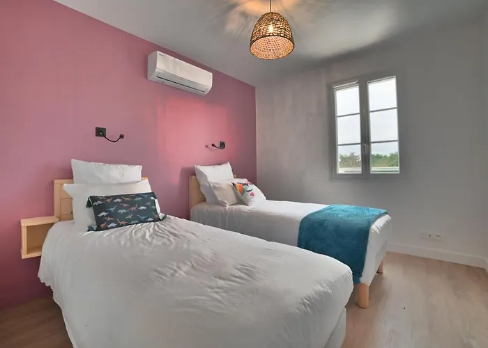 Le Pacha Maison Avec Piscine/parking/wifi/plages 5kms * Les Mathes