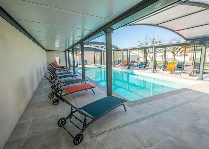 Semesterbostad Le Pacha Maison Avec Piscine/parking/wifi/plages 5kms